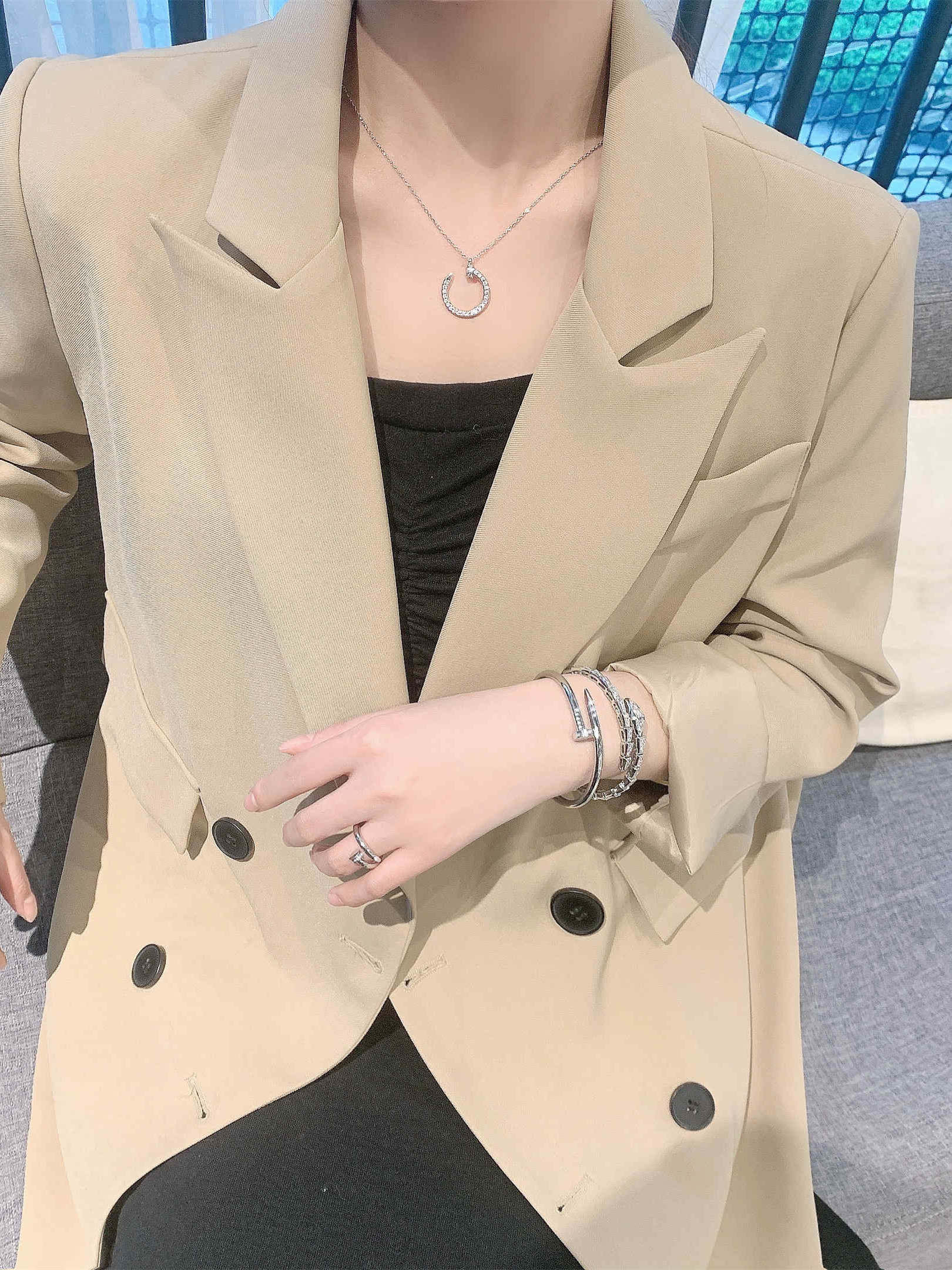 女生的項鏈常見的幾個長度
